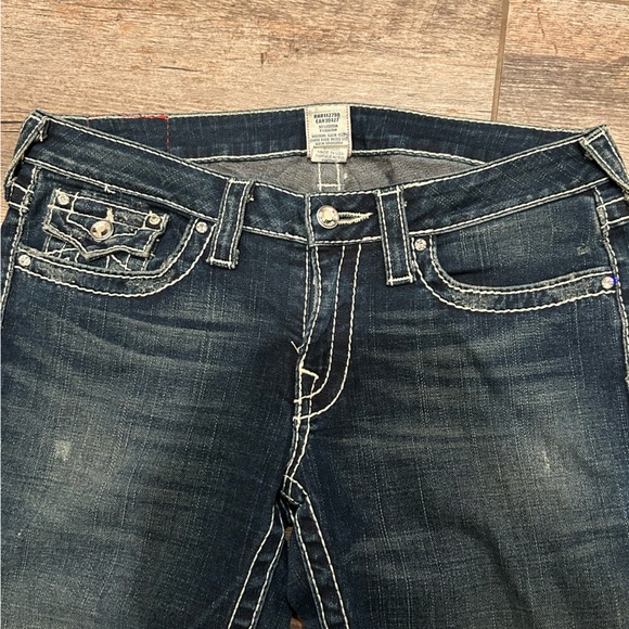 True Religion Disco Joey rhinestone pocket jeans size 30 - Picture 7 of 7